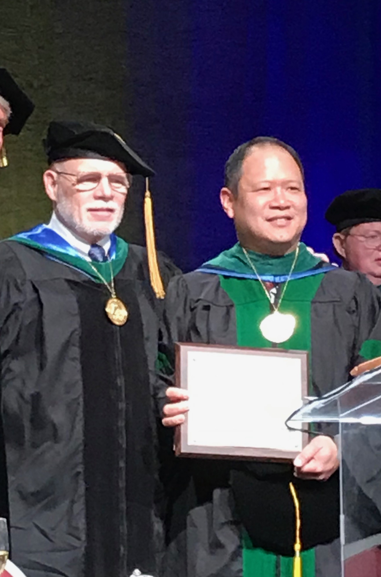 Sheldon Yao DO, received his Fellowship in the American Academy of Osteopathy from Dr. Dennis Dowling DO FAAO