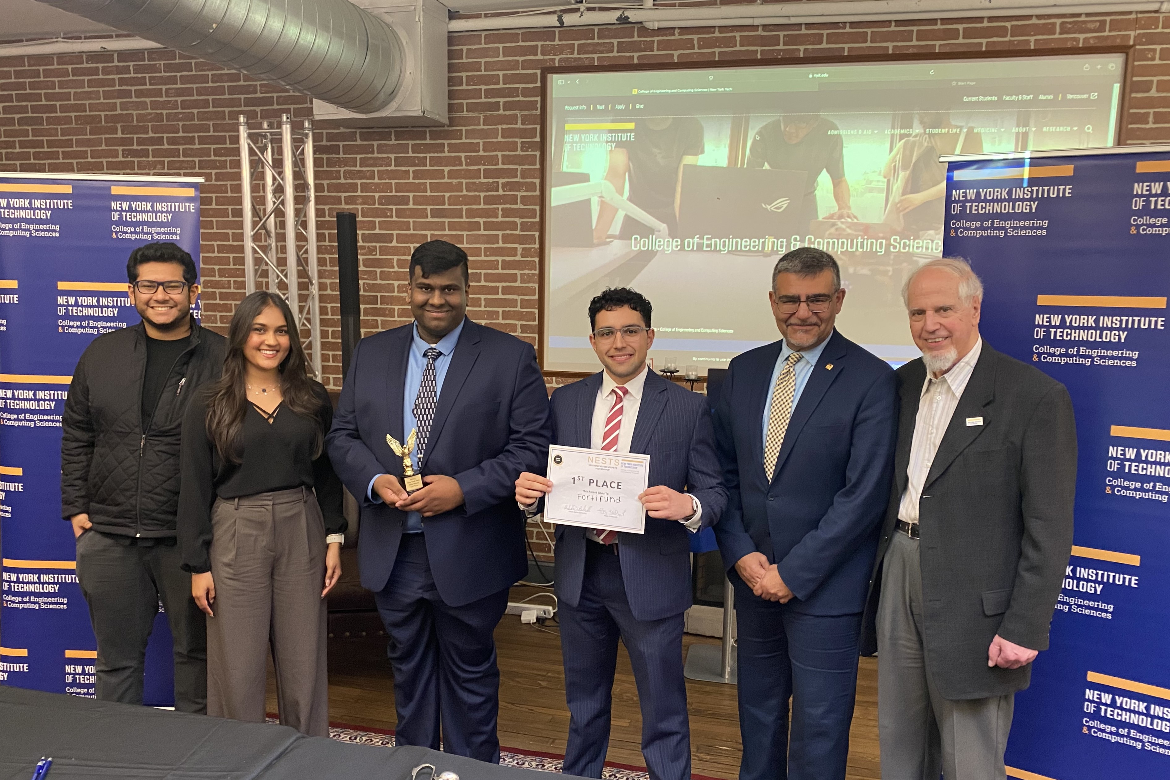 1st Place, Alfie Award: Aaron Ishal & John Saitram – FortiFund