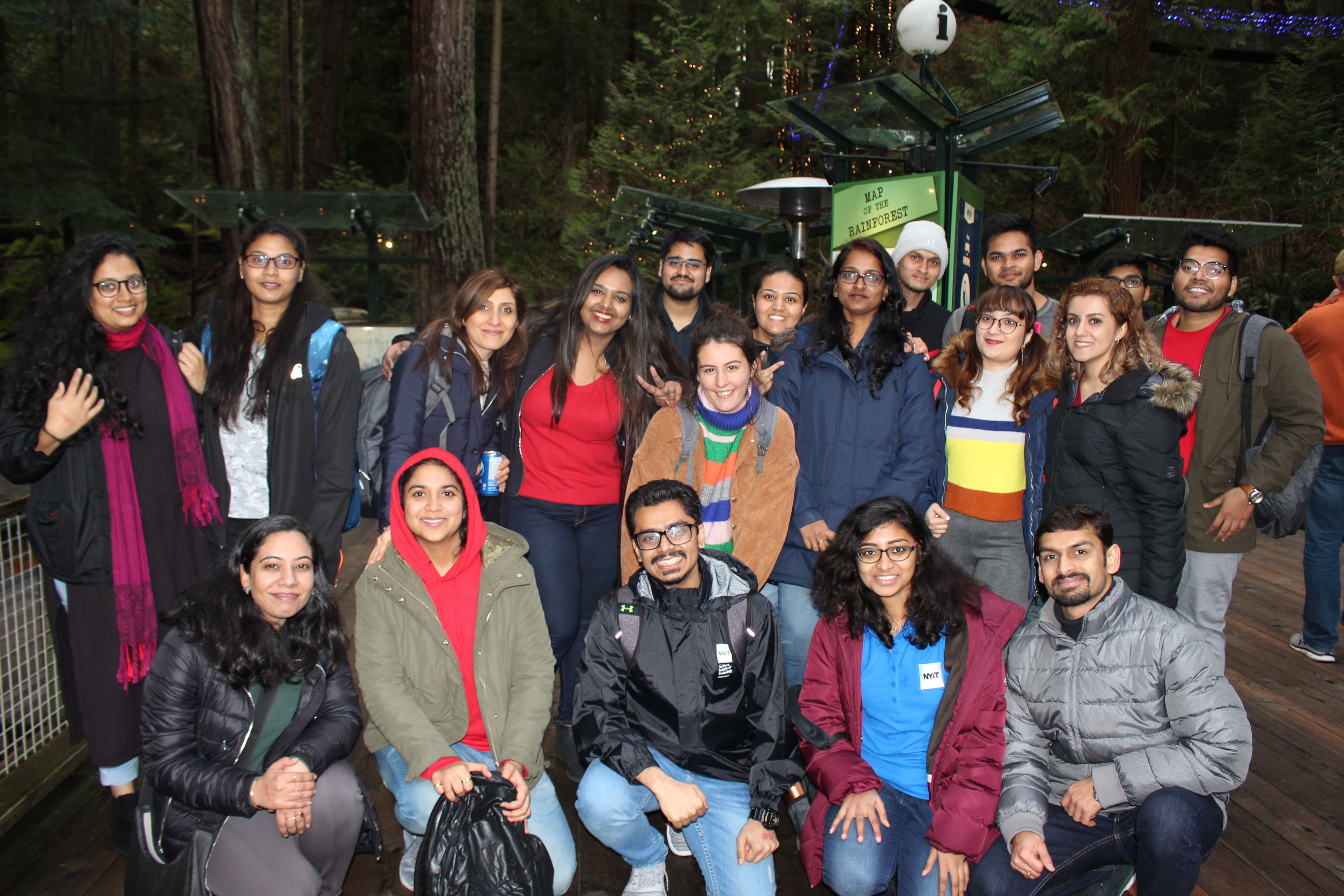 Group picture of students