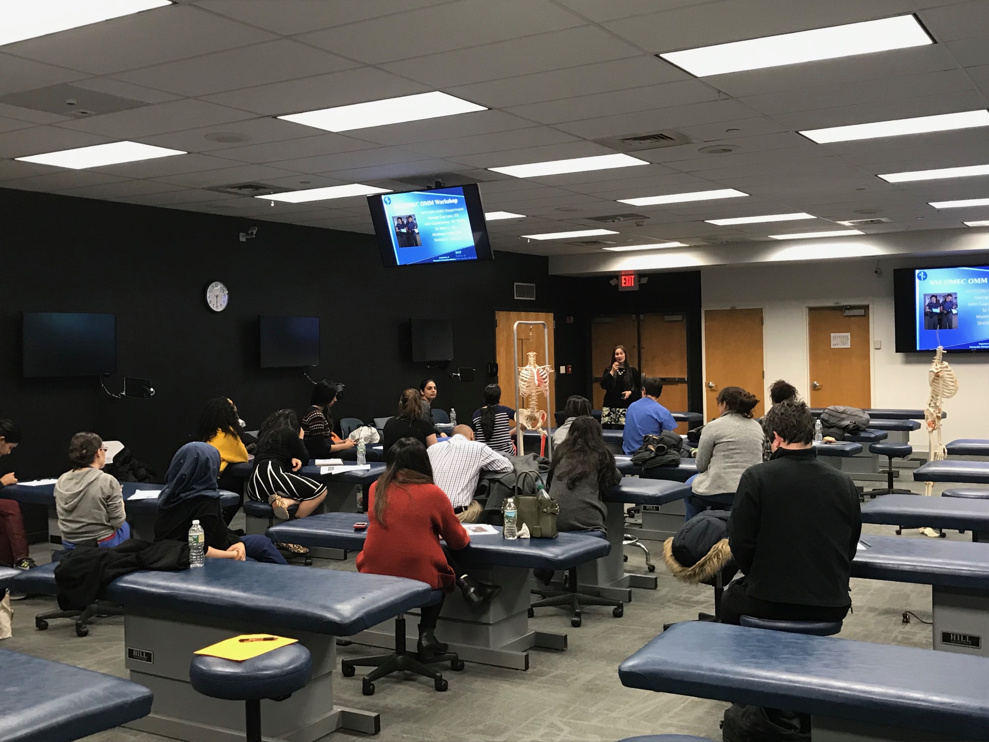 Resident and attending physicians participating in the OMM review CME on February 28, 2018