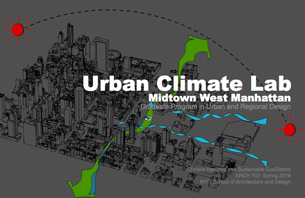 Spring 2016 Urban Climate Lab