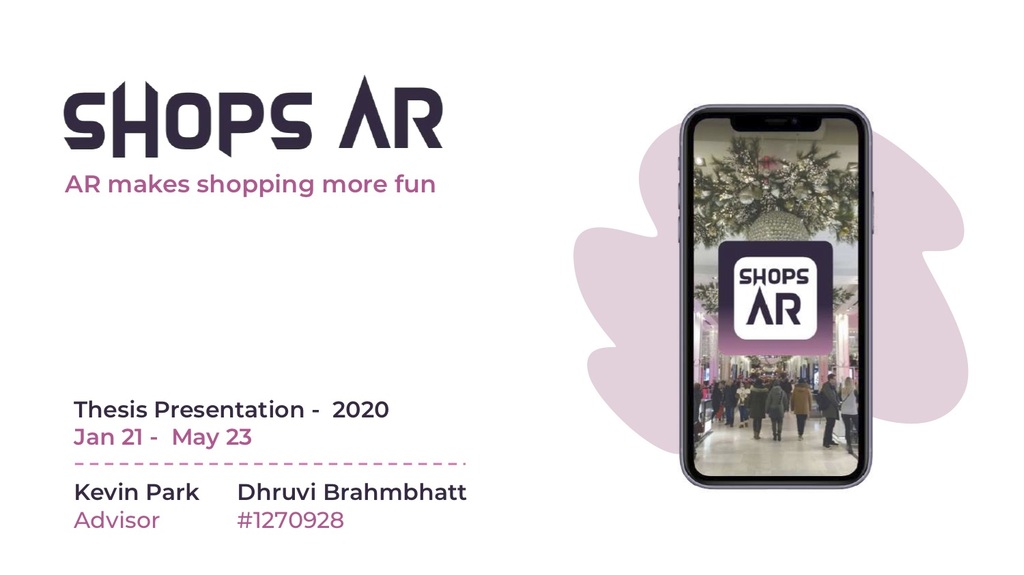 ShopsAR Launch Screen