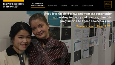Master Thesis 2020 | UX/UI Design & Development, M.A. Blog | Blogs NYIT
